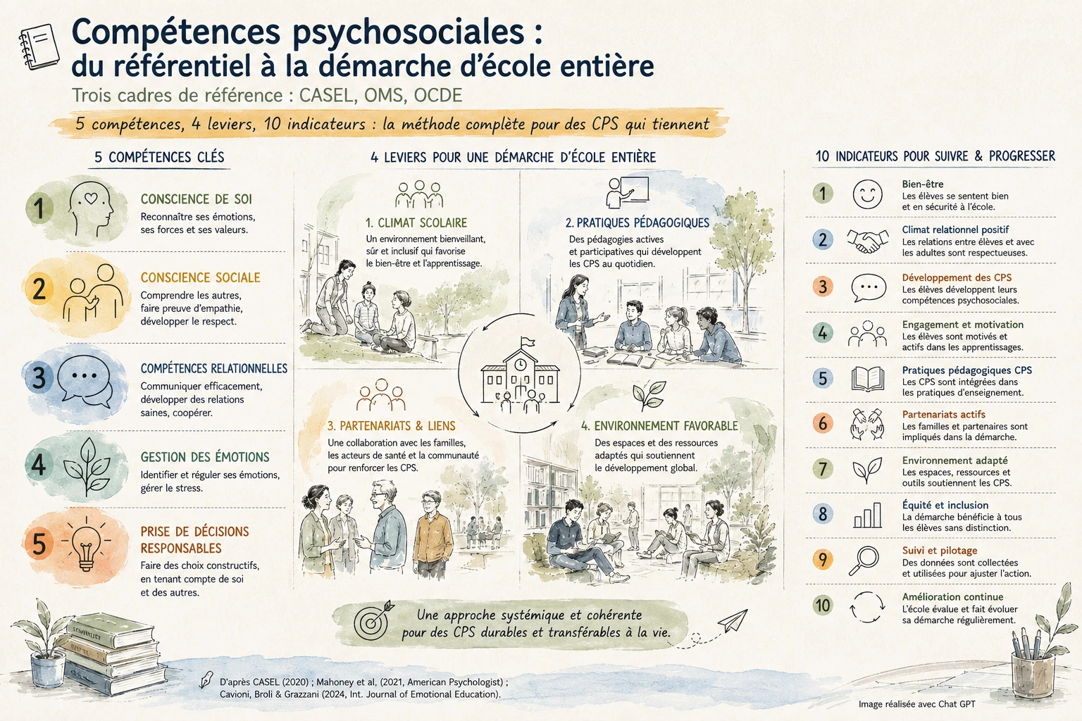 ( compétences, 4 leviers 10 indicateurs