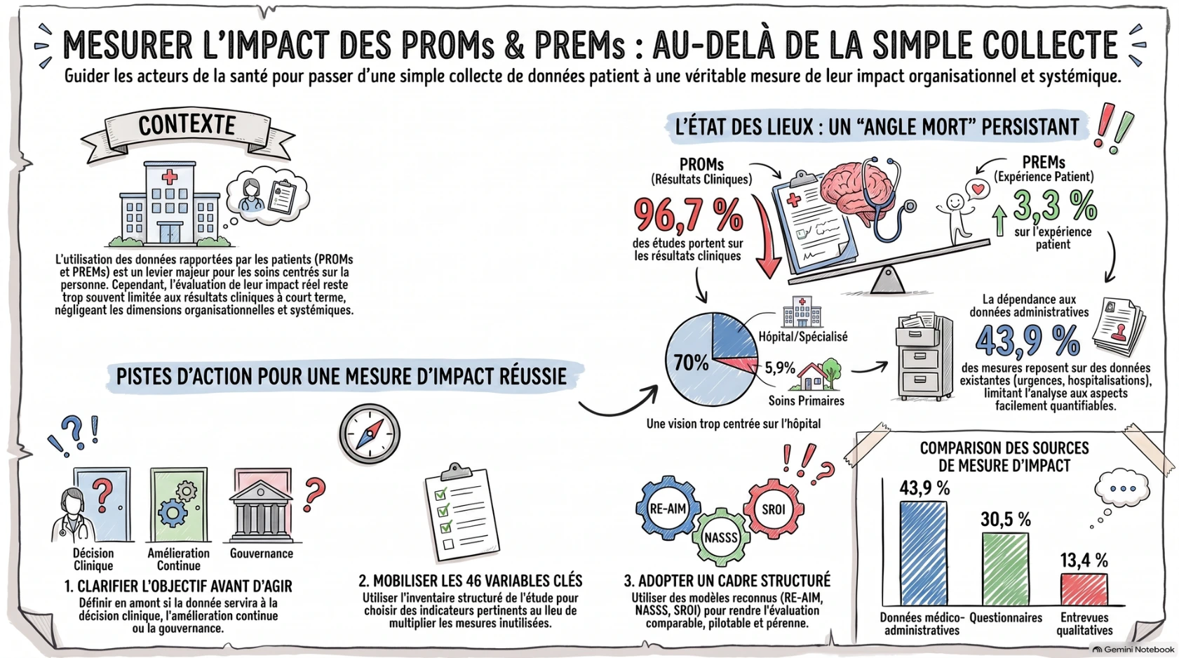 Mesurer l'impact des PROMs et PREMS