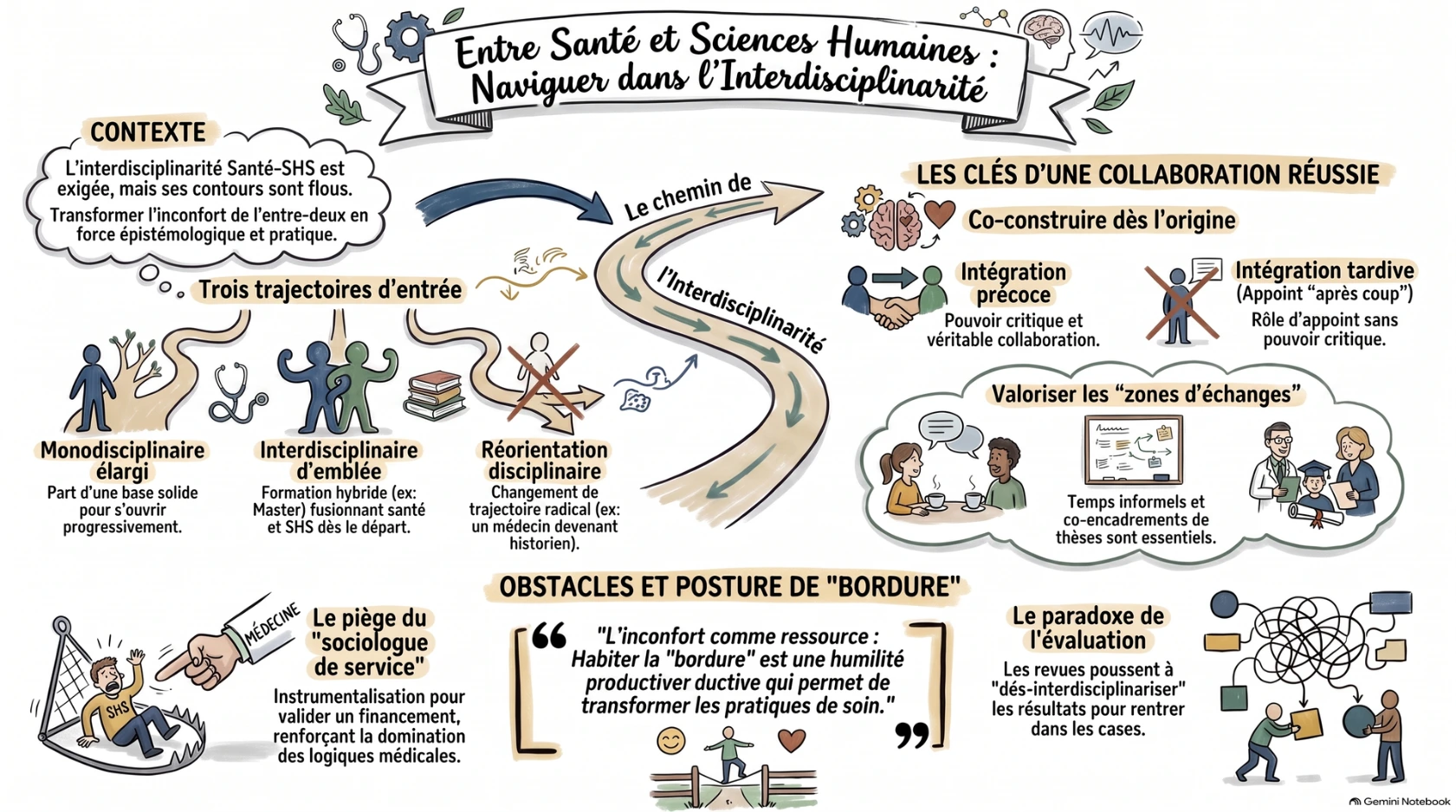 entre santé et sciences humaines