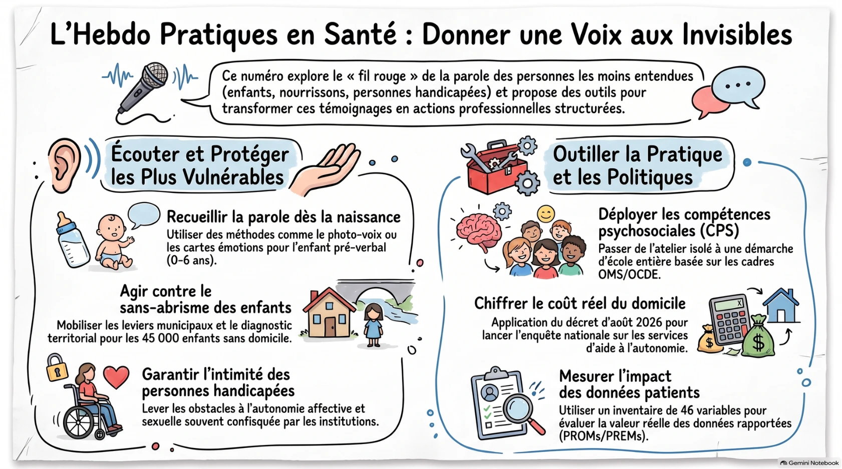L'Hebdo de PRatiques en Santé - sommaire