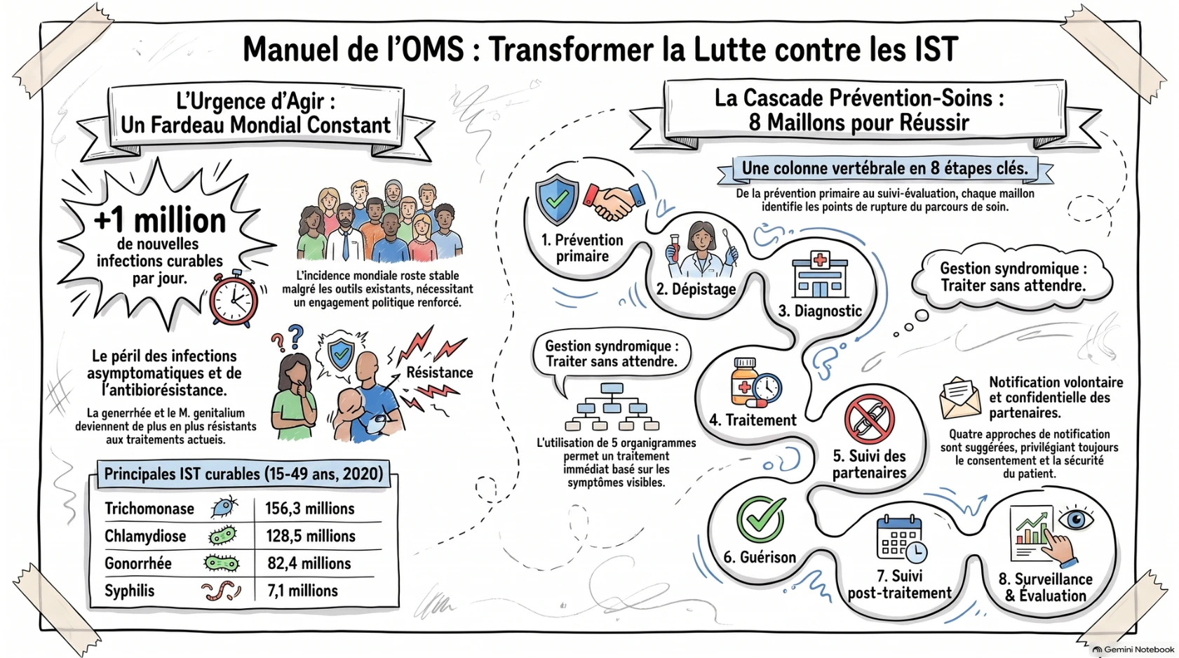 Manuel de l'OMS - transformer la lutte contre les IST