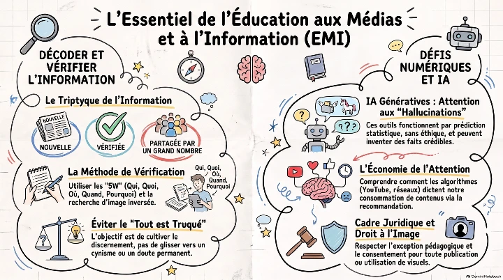 L'essentiel de l'éducation aux médias et à l'information L'essentiel de l'éducation aux médias et à l'information