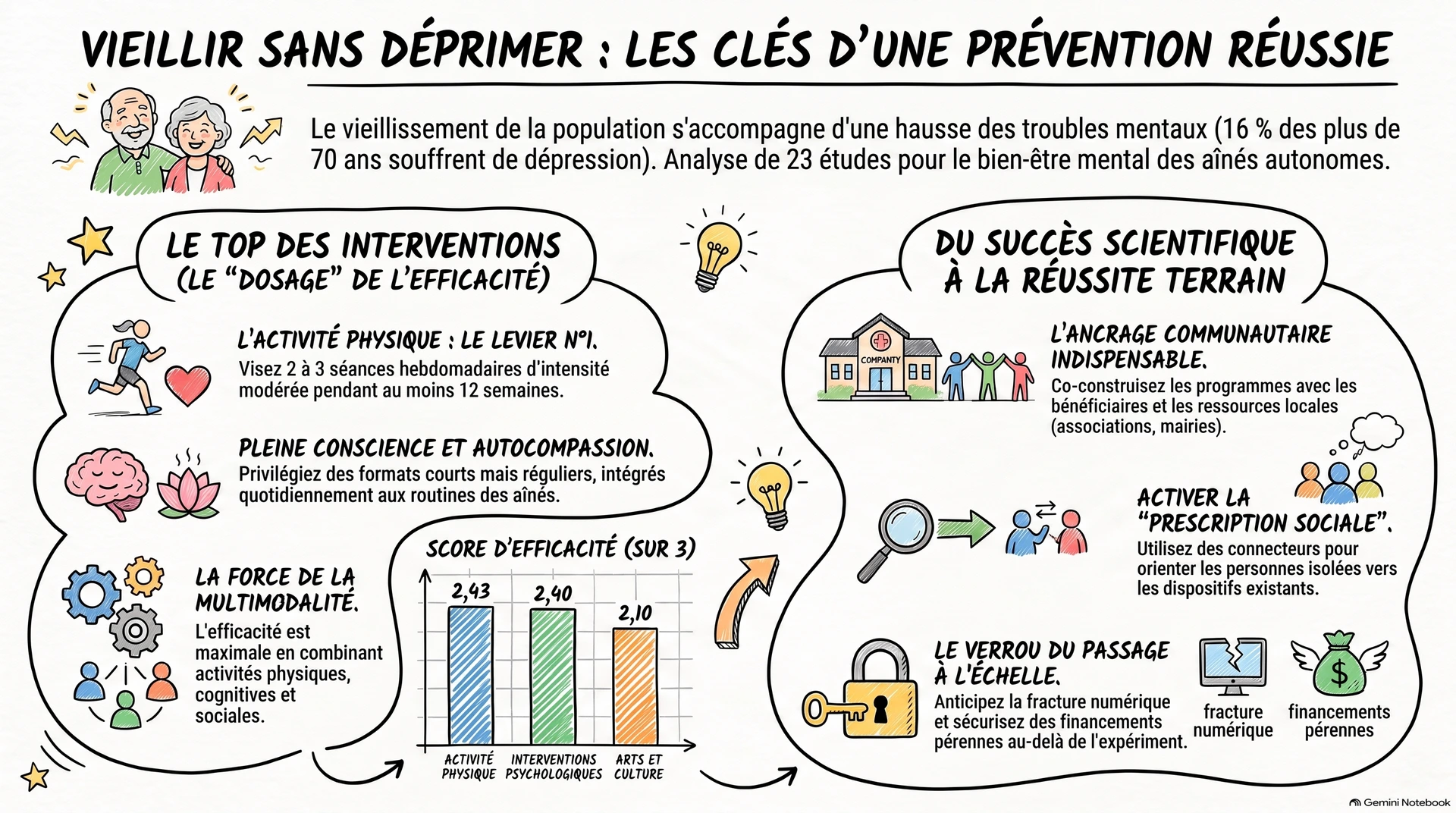 Vieillir sans déprimer : les clés d'une prévention réussie Vieillir sans déprimer : les clés d'une prévention réussie
