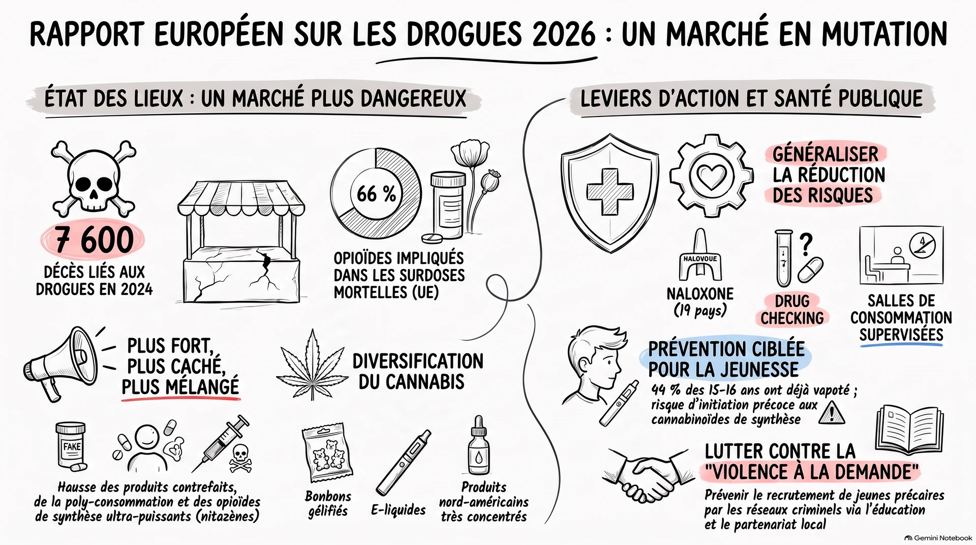 rapport européen sur les drogues 2026 : un marché en mutation rapport européen sur les drogues 2026 : un marché en mutation
