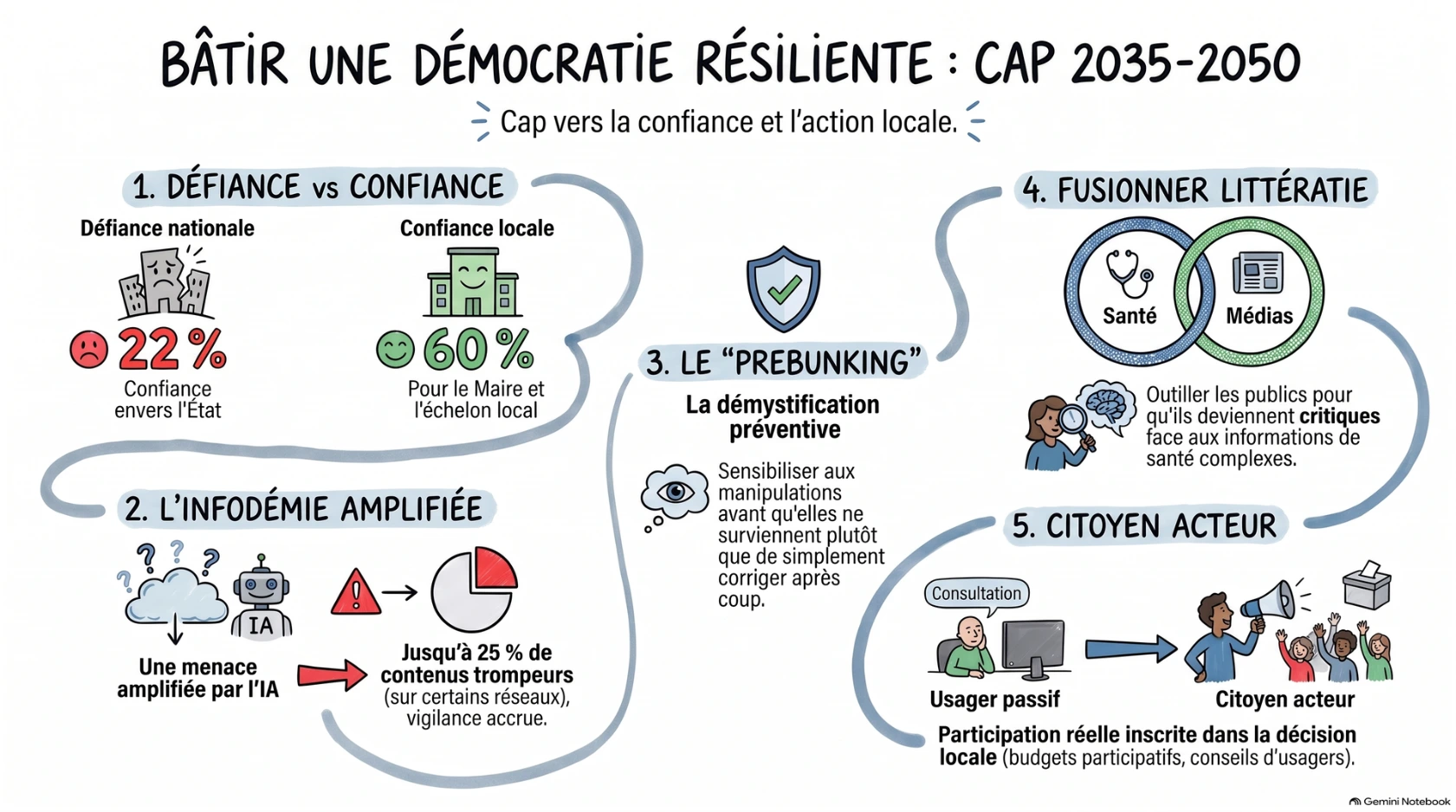 Bâtir une démocratie résiliente : cap 2025-2050 Bâtir une démocratie résiliente : cap 2025-2050