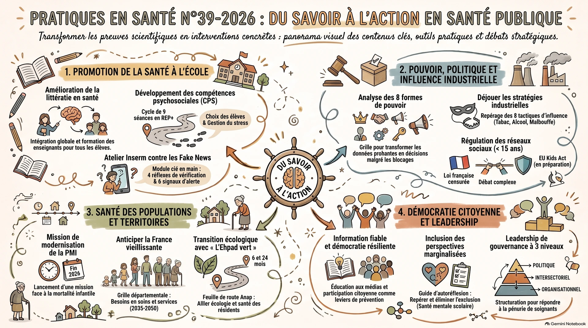 Pratiques en Santé N°39-2026 : du savoir à l'action en santé publique Pratiques en Santé N°39-2026 : du savoir à l'action en santé publique