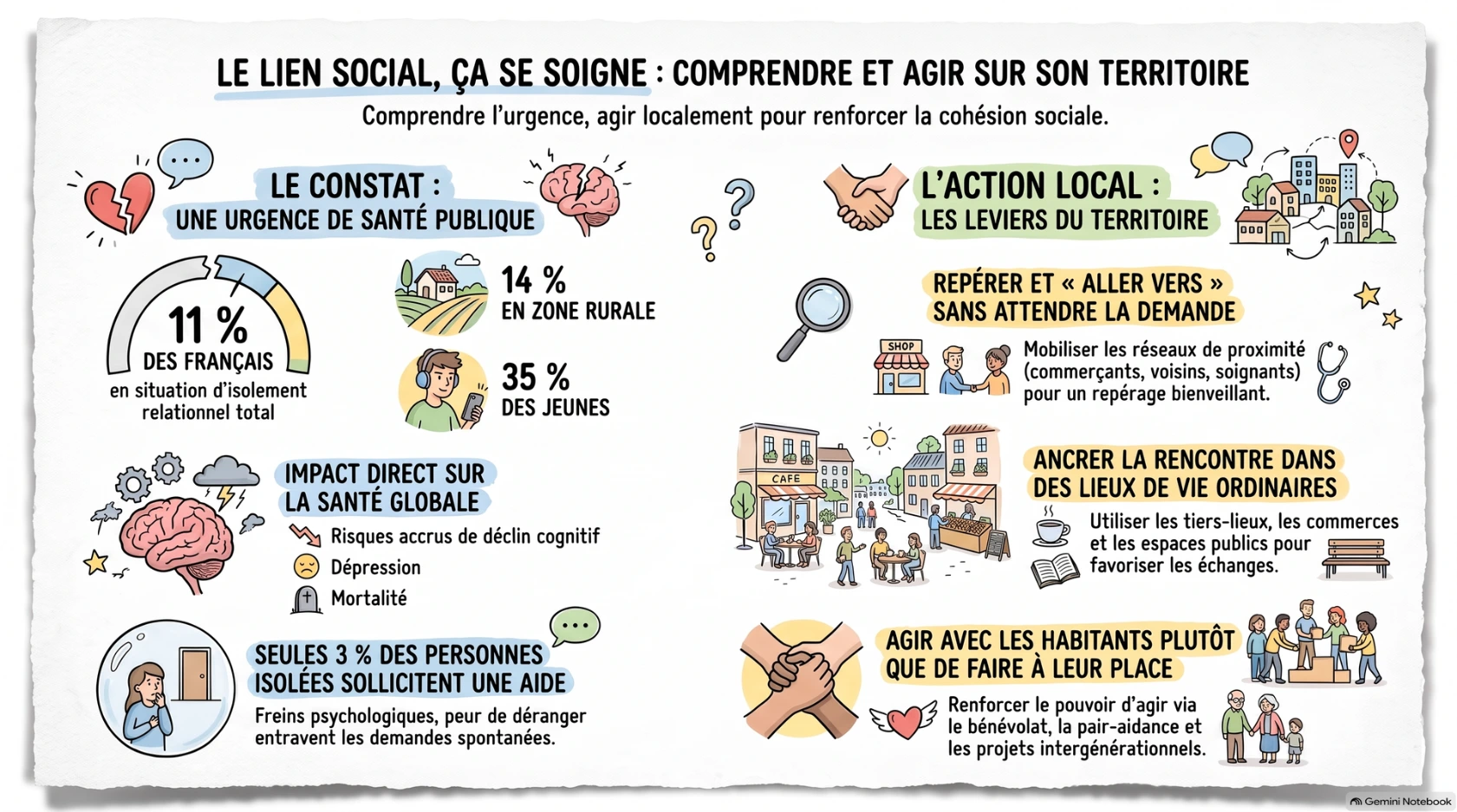 Le lien social, ça se soigne : comprendre et agir sur son territoire Le lien social, ça se soigne : comprendre et agir sur son territoire