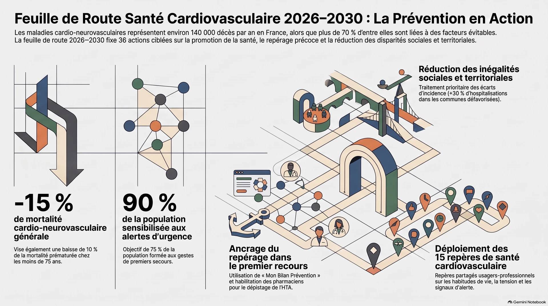 Feuille de route Santé cardiovasculaire 2026-2030 : la prévention en action Feuille de route Santé cardiovasculaire 2026-2030 : la prévention en action